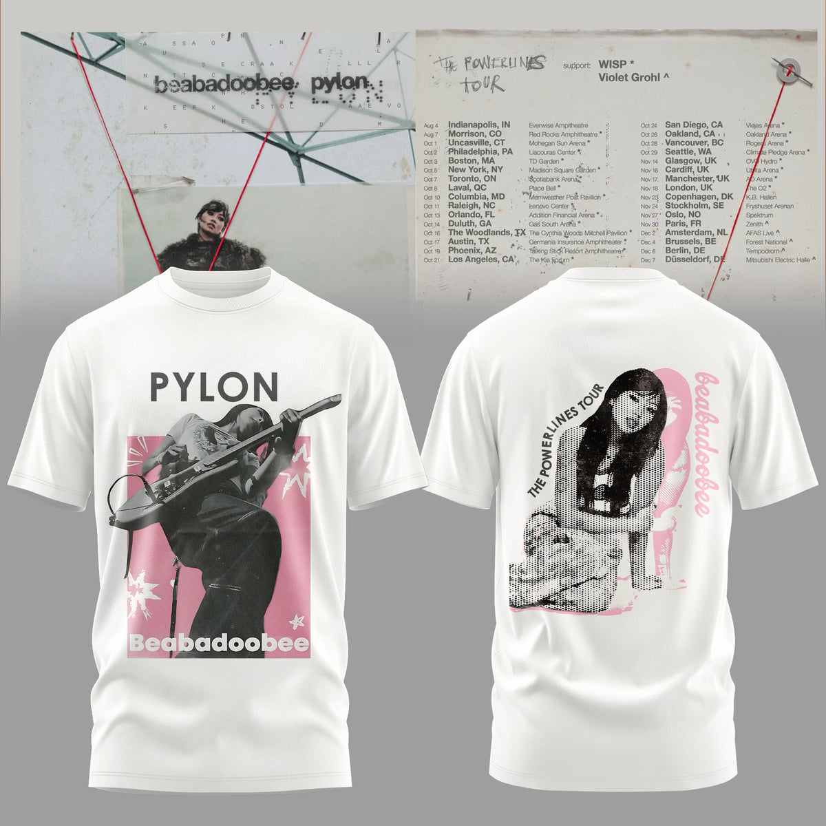 The Powerlines Tour 2026 Edition Tee