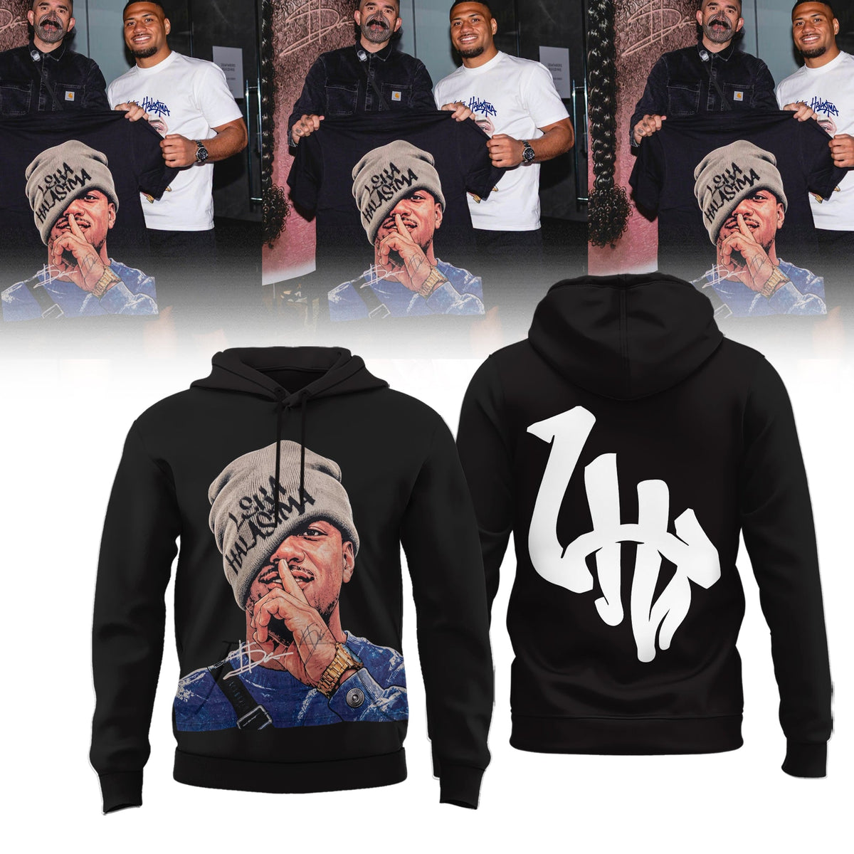 NZ Warriors Leka Halasima Hoodie