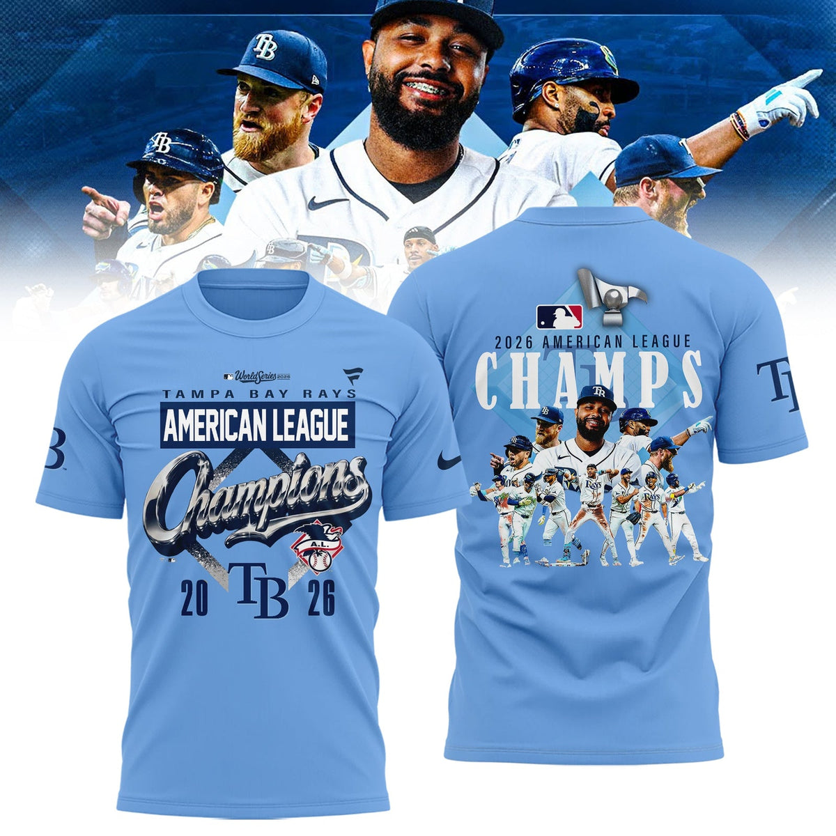 Limited Edition Rays 2026 ALCS Champs Shirt