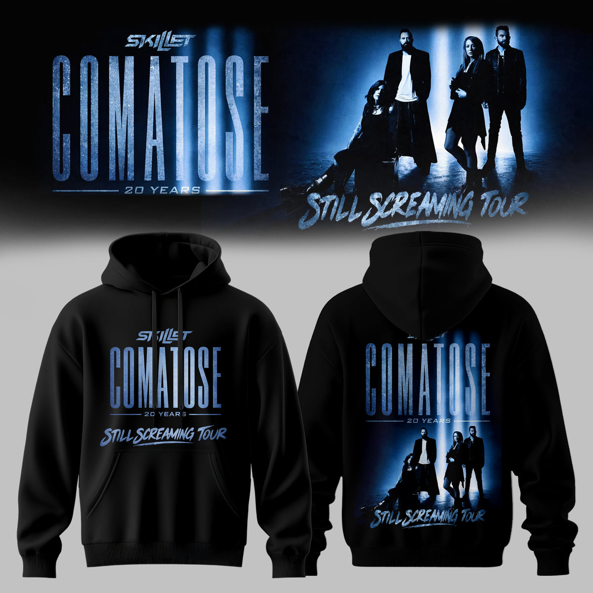 Comatose 20th Anniversary Tour 2026 Edition Hoodie