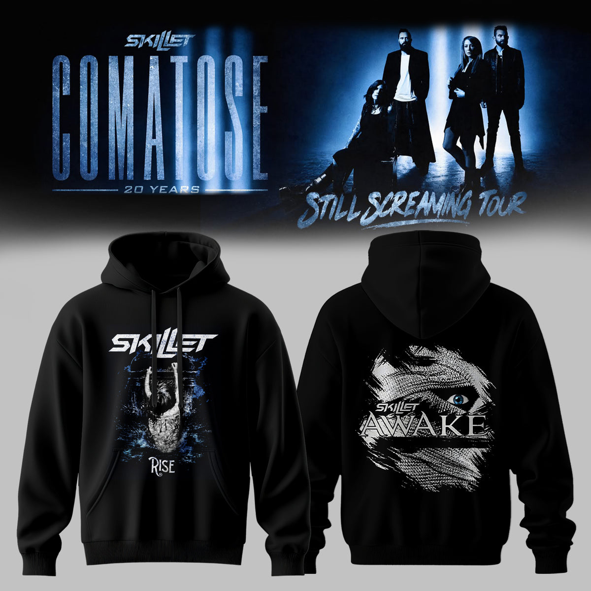 Comatose 20th Anniversary Tour 2026 Edition Hoodie
