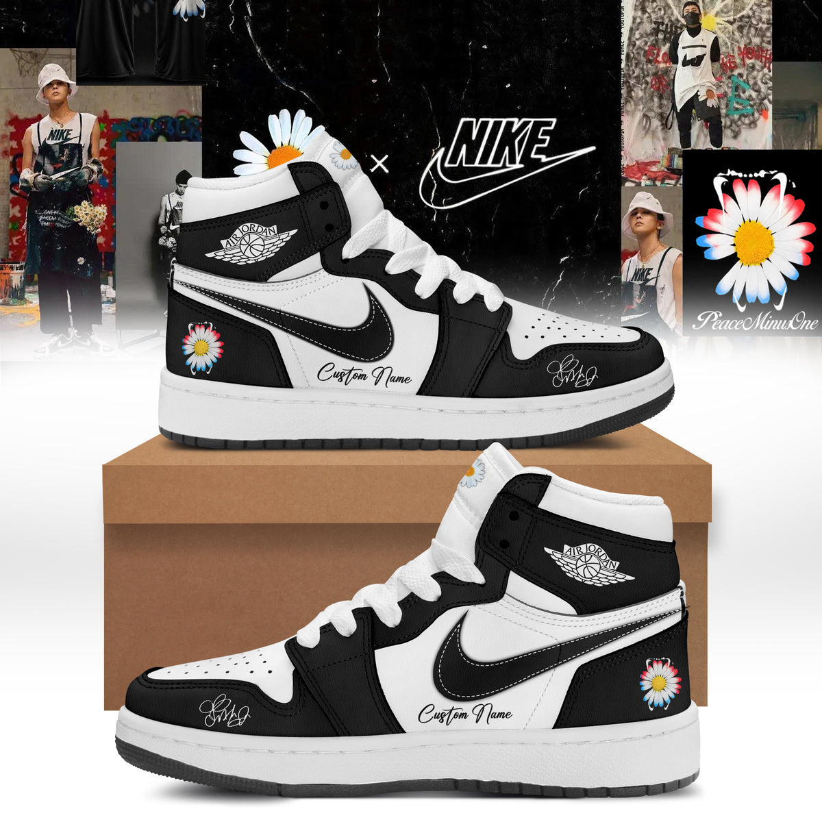 G-Dragon’s PEACEMINUSONE x Nike Shoes 5