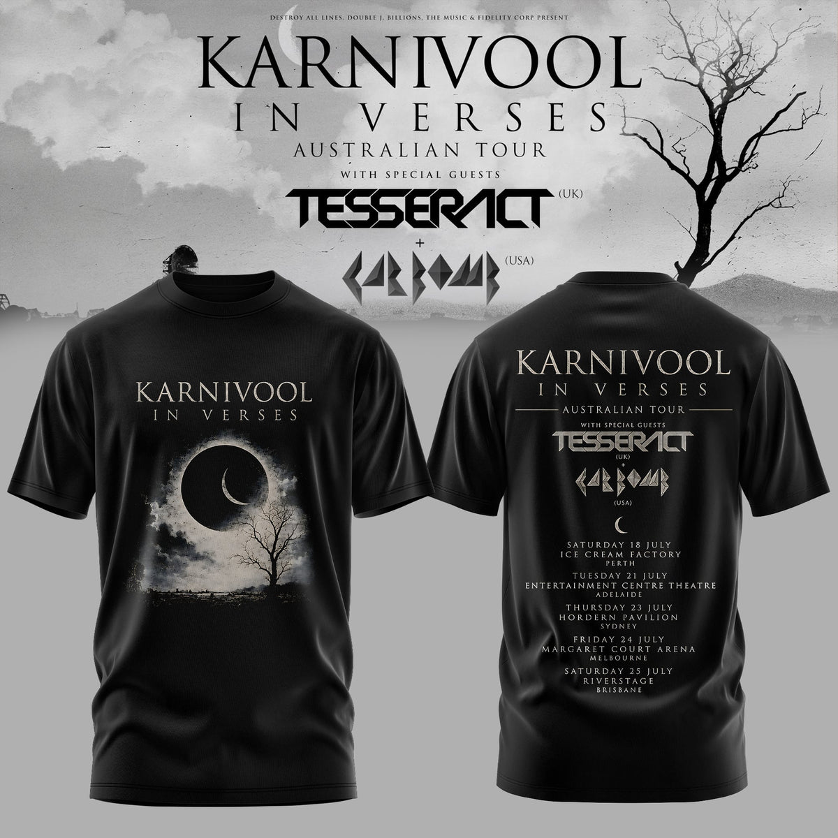 Inspired by the Karnivool “In Verses” Australian Tour