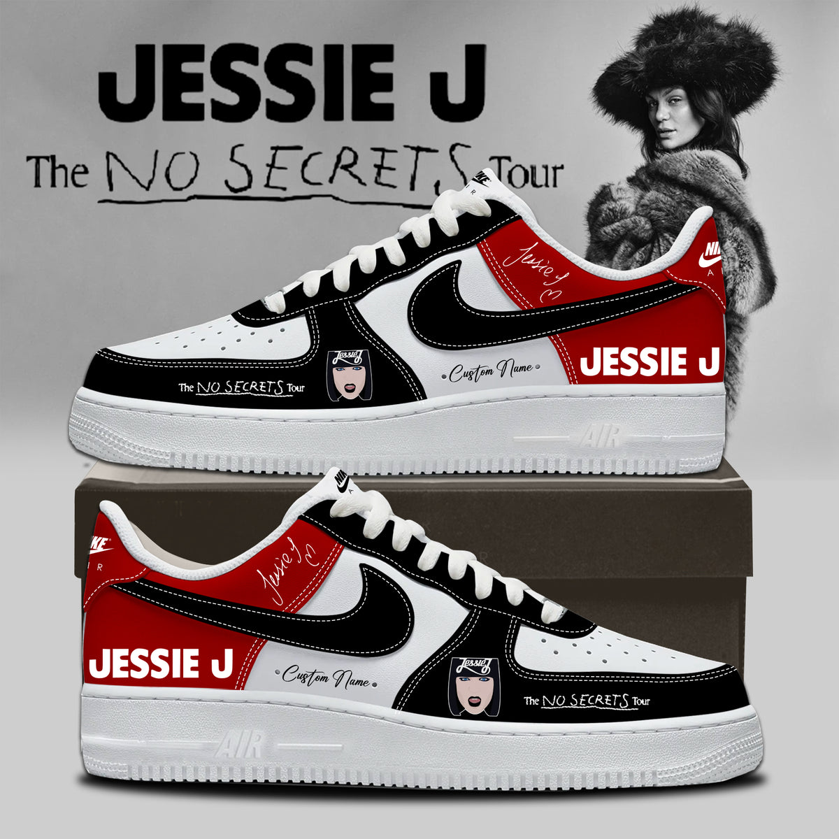 Jessie J “The No Secrets Tour” 2026 – AF1 Shoes5