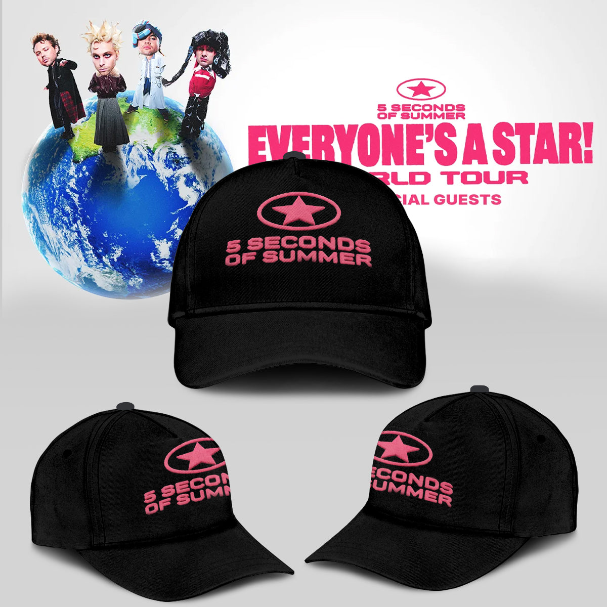 _5SOS EVERYONE’S A STAR! World Tour Shirt