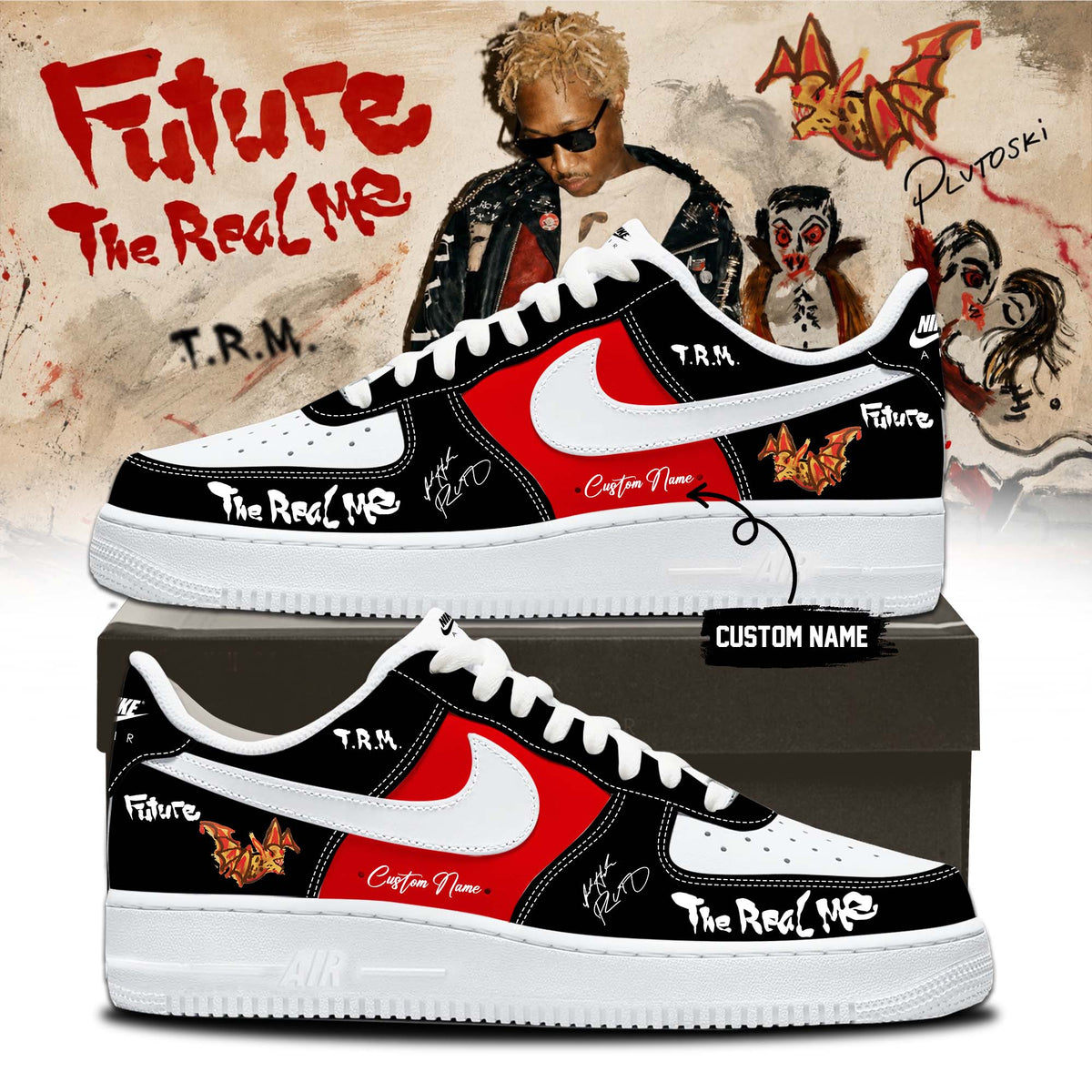 Future ” THE REAL ME ” Signature Limited Edition – Shoes 1