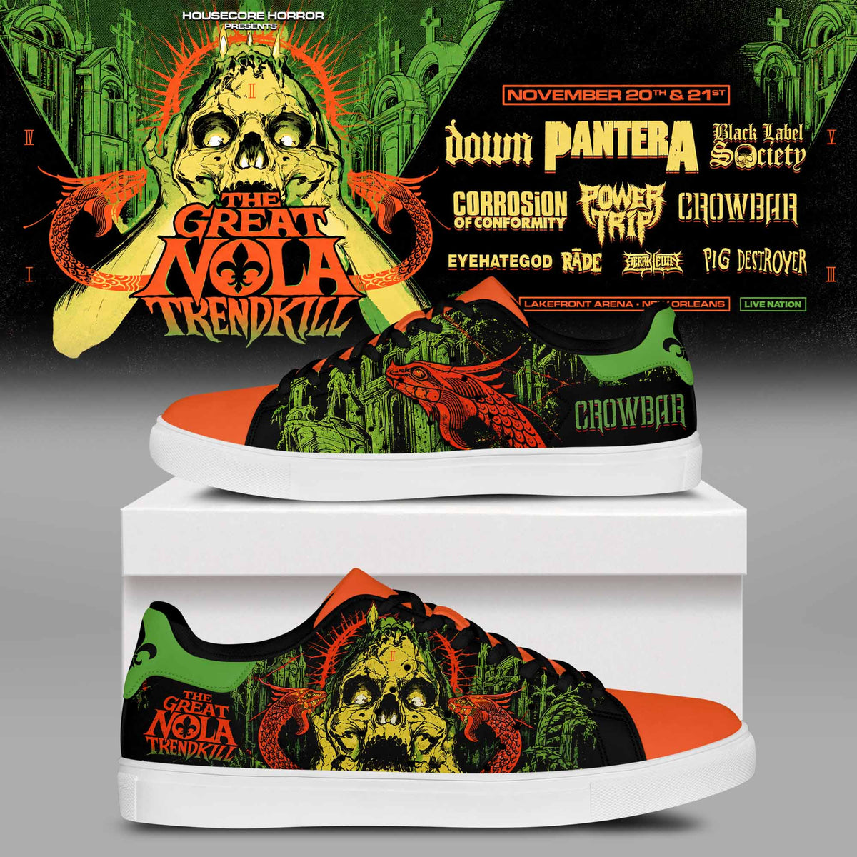 THE GREAT NOLA TRENDRKILL SHOES
