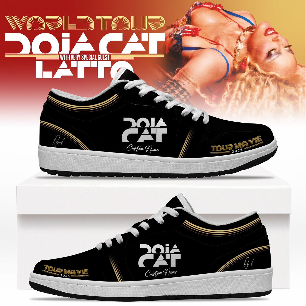Doja Cat “Tour Ma Vie 2026” Limited Edition Signature – Shoes 1