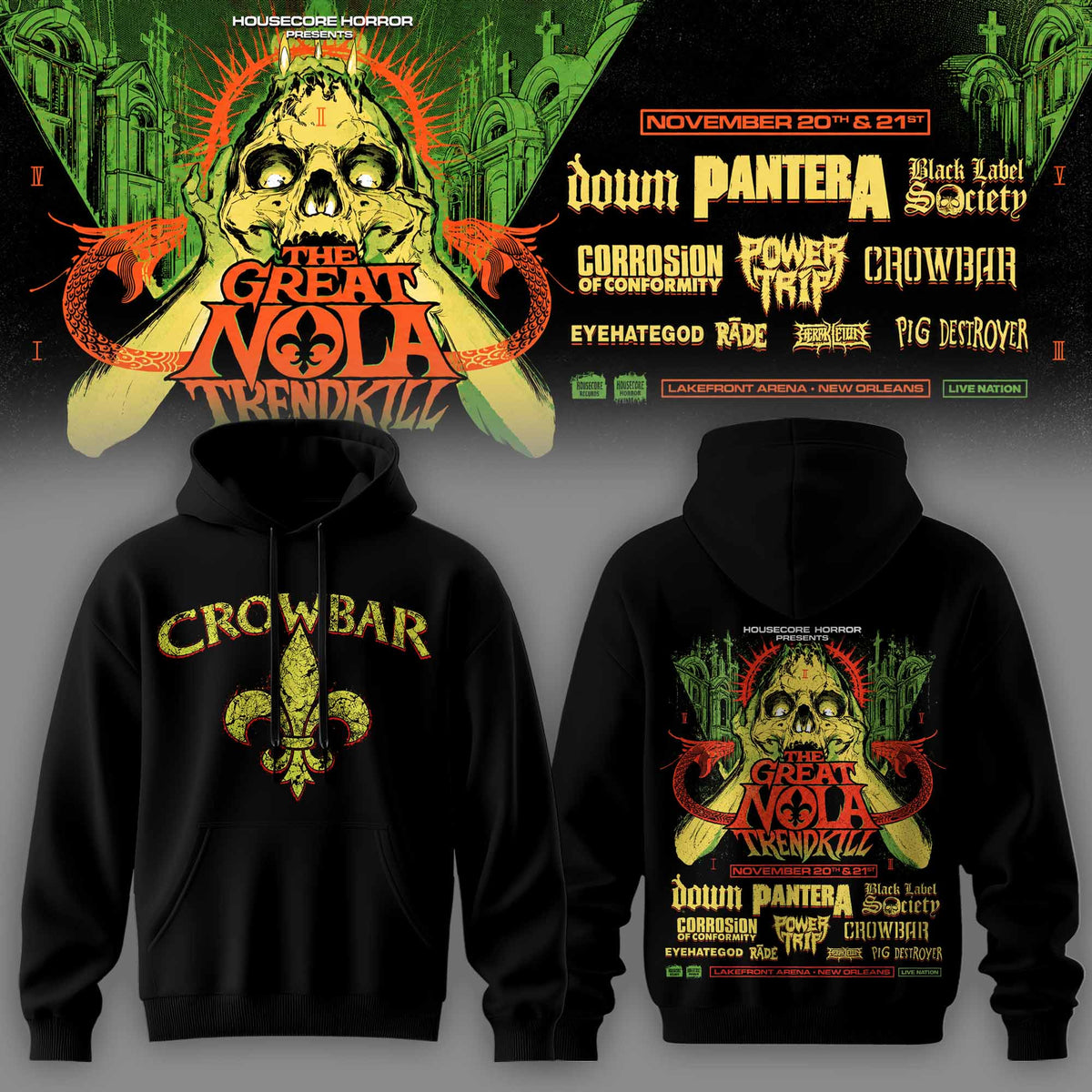 THE GREAT NOLA TRENDRKILL HOODIE