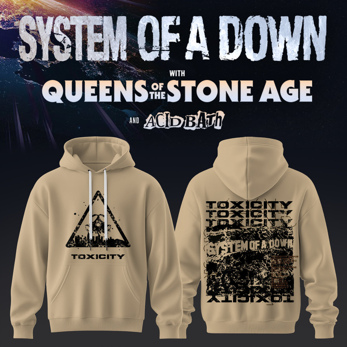 S.O.A.D – UK & EU Tour 2026 Limited Hoodie