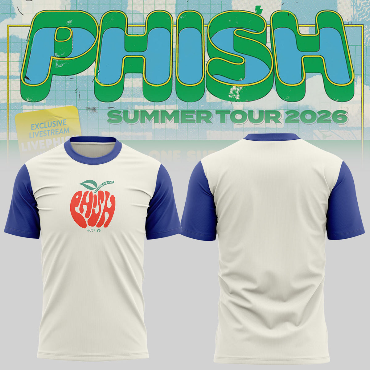 Limited Edition Summer Tour 2026 at Madison Square Garden,NY ๐ธ๐ Shirt