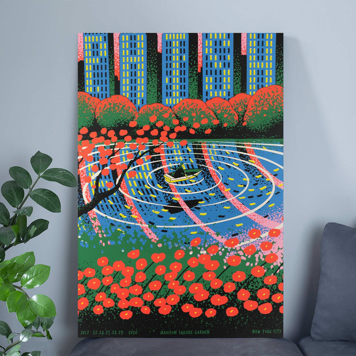 Limited Edition Summer Tour 2026 at Madison Square Garden,NY ๐ธ๐ Poster