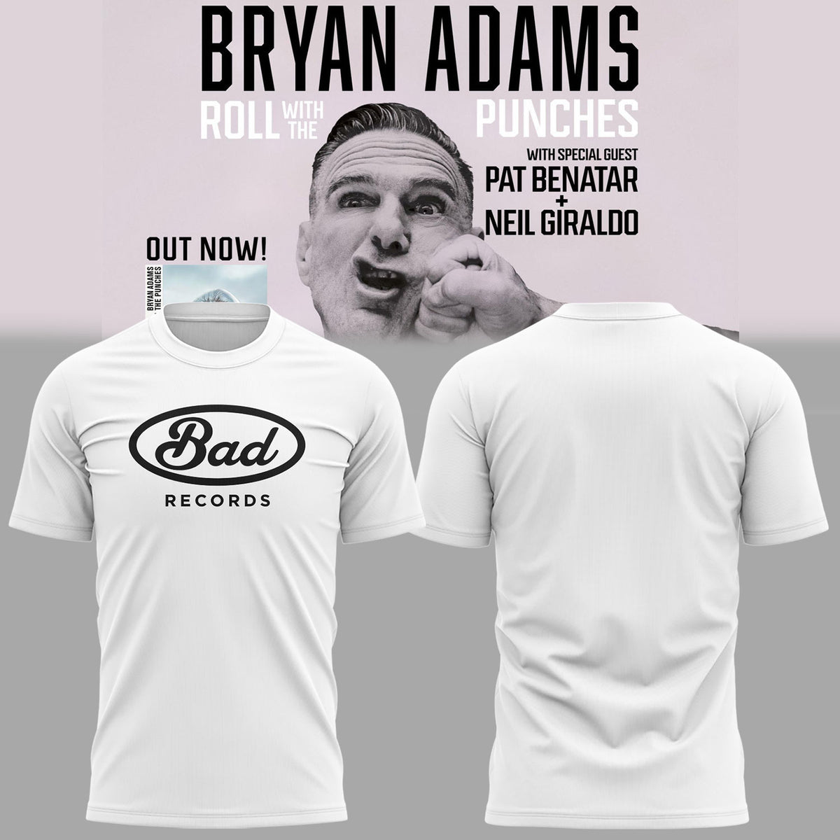 Limited Edition Roll With The Punches Tour 2026 Shirt