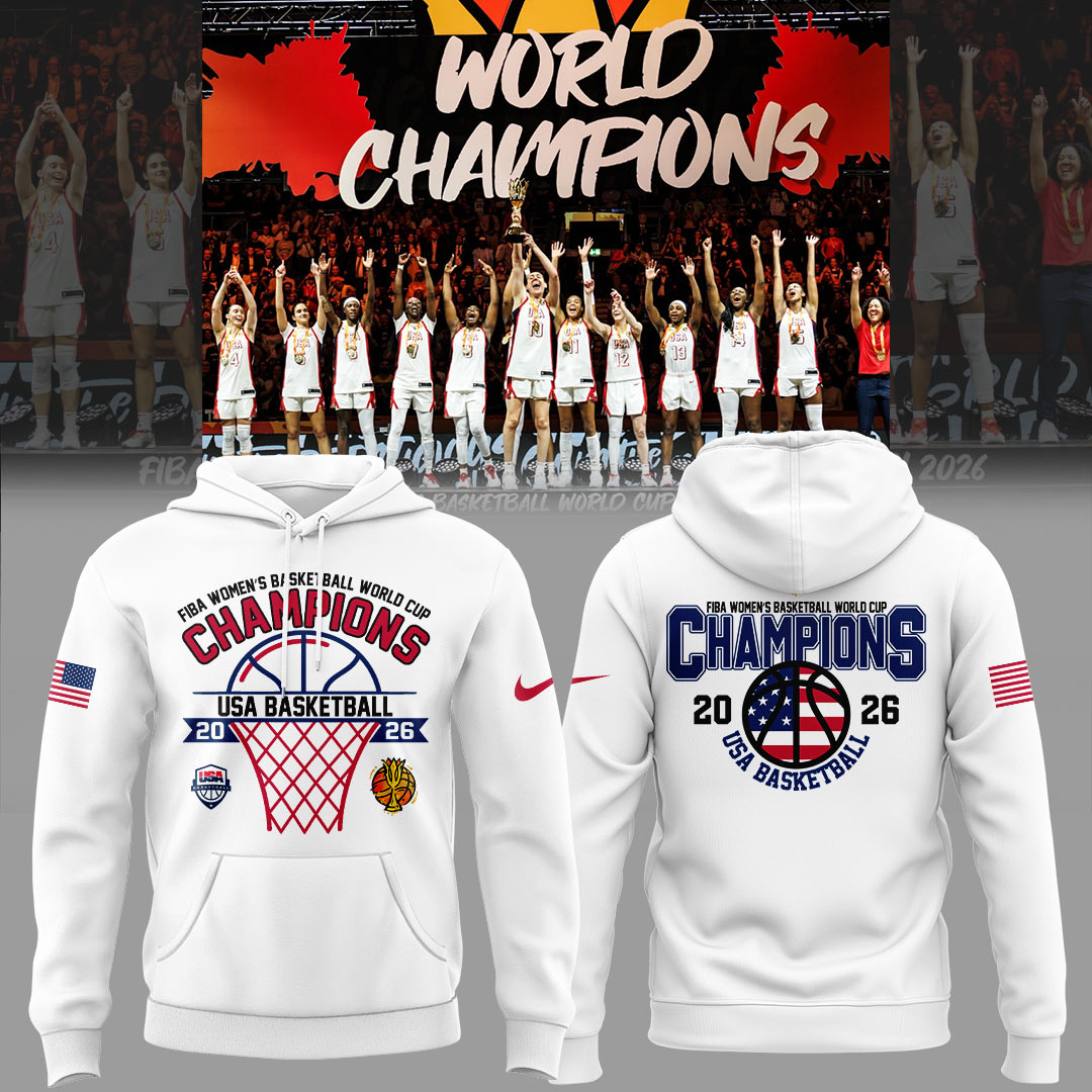 Limited Edition FIBA Womenโs Basketball WC 2026 Champions ๐๐ Hoodie