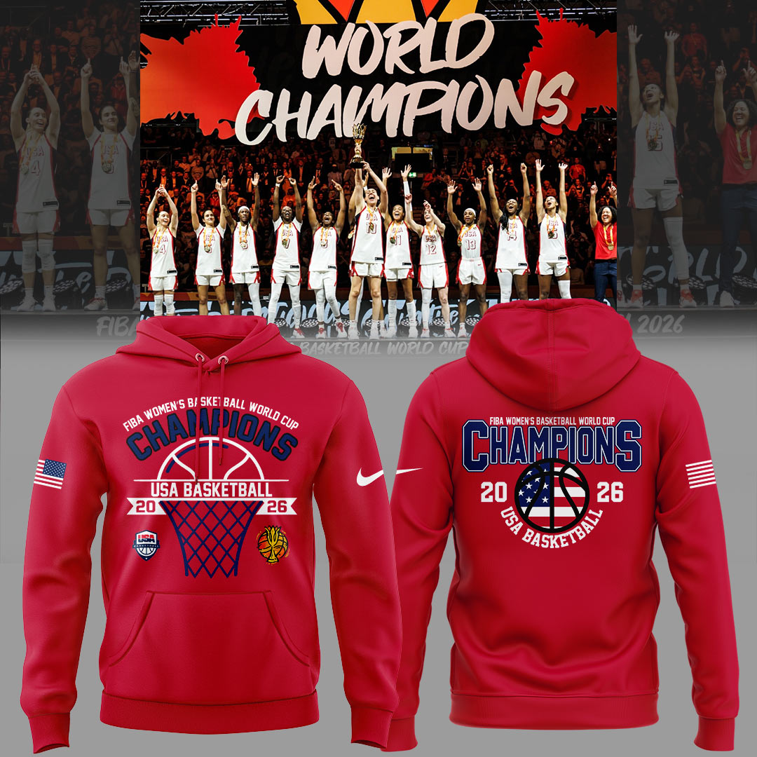 Limited Edition FIBA Womenโs Basketball WC 2026 Champions ๐๐ Hoodie