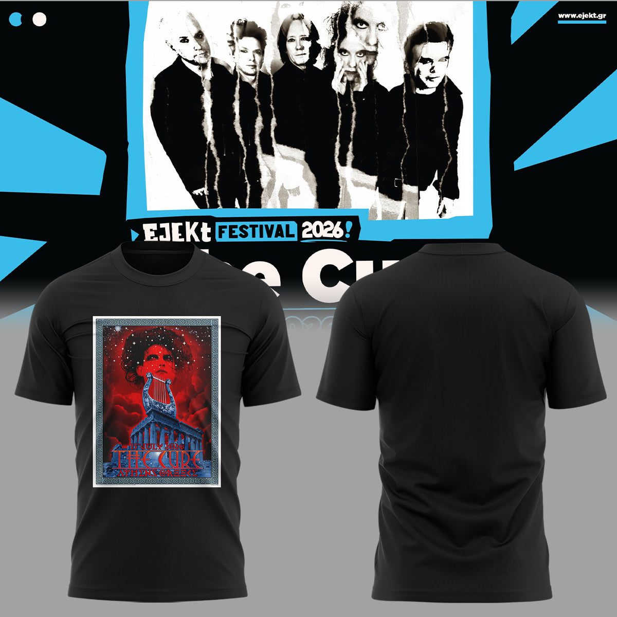 Limited Edition EJEKT Festival 2026 in Athens ๐ธ๐น Shirt