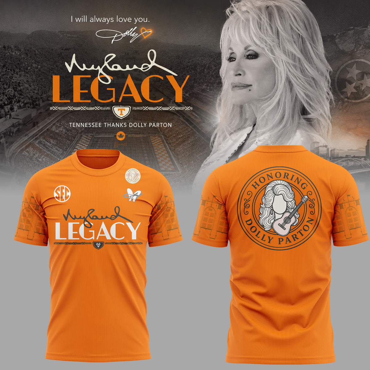 Limited Edition Tennessee Football Tshirt