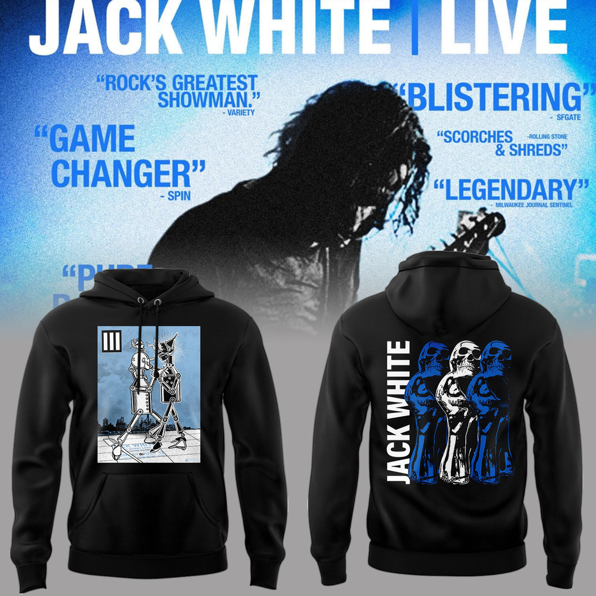 Limited Edition Jack White Tour 2026 Hoodie