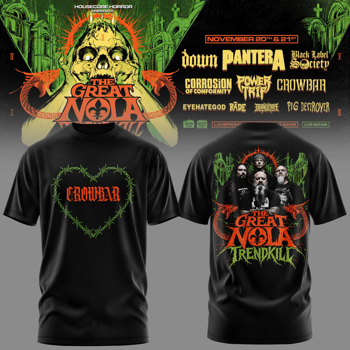 THE GREAT NOLA TRENDRKILL TEE