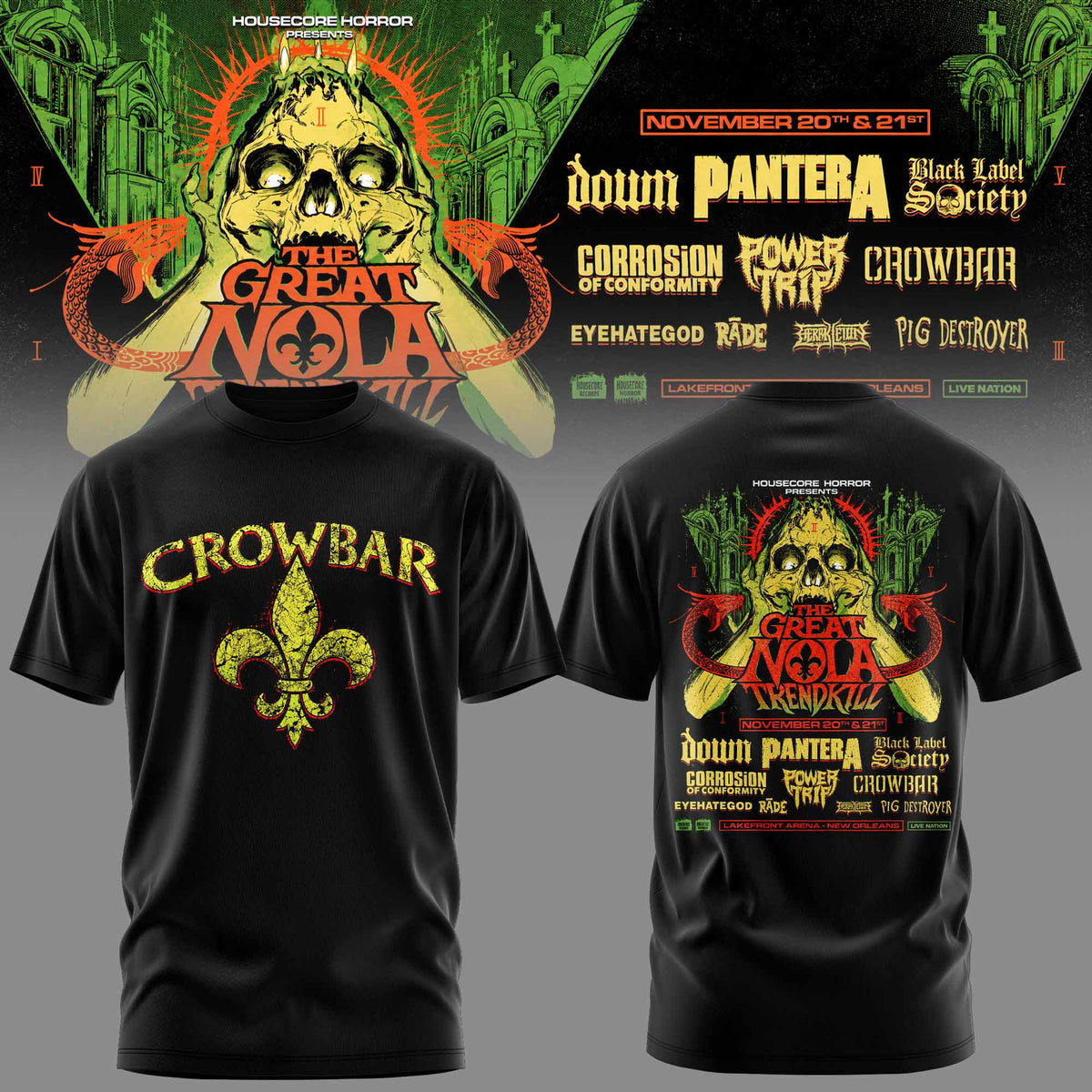 THE GREAT NOLA TRENDRKILL TEE