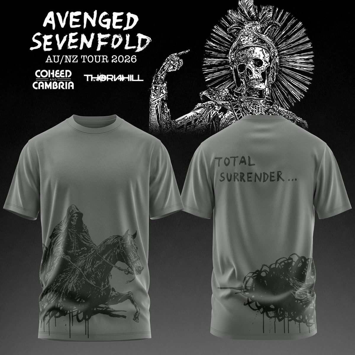 Avenged Sevenfold: AUS/NZ Tour 2026 Limited T-Shirt