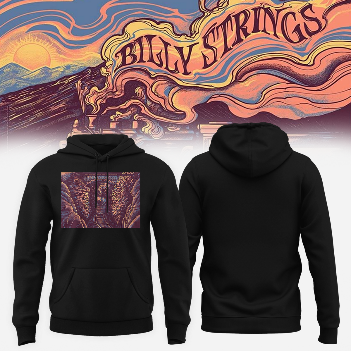 Billy Strings Chattanooga TN 2026 Event Poster At Tivoli Theatre On October 20 2026 Hoodie