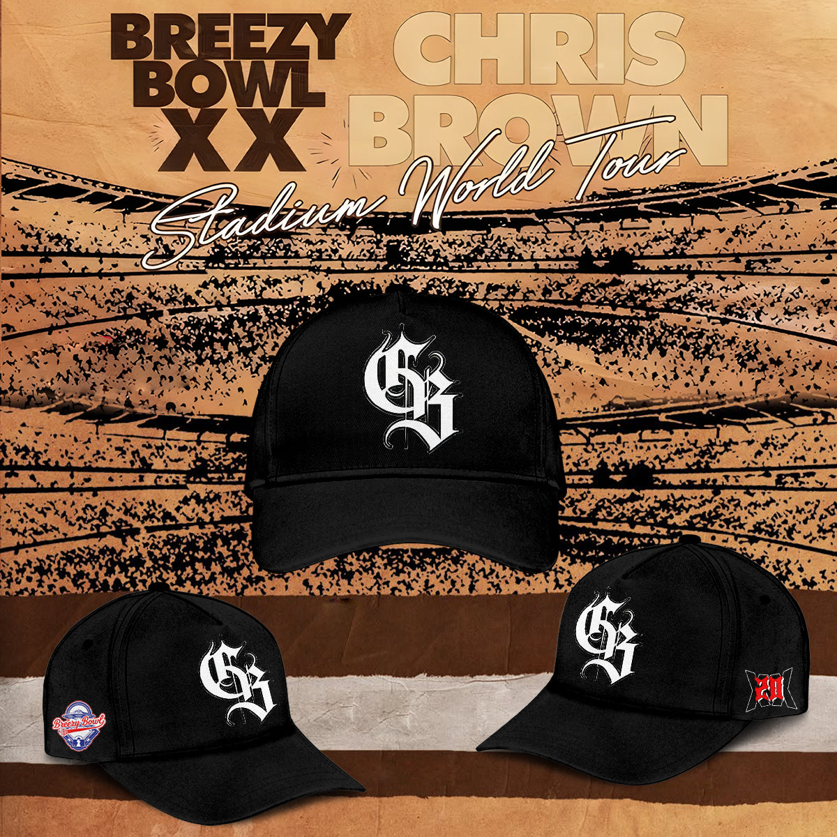 Chris Brown _ Breezy Bowl XX Hoodie