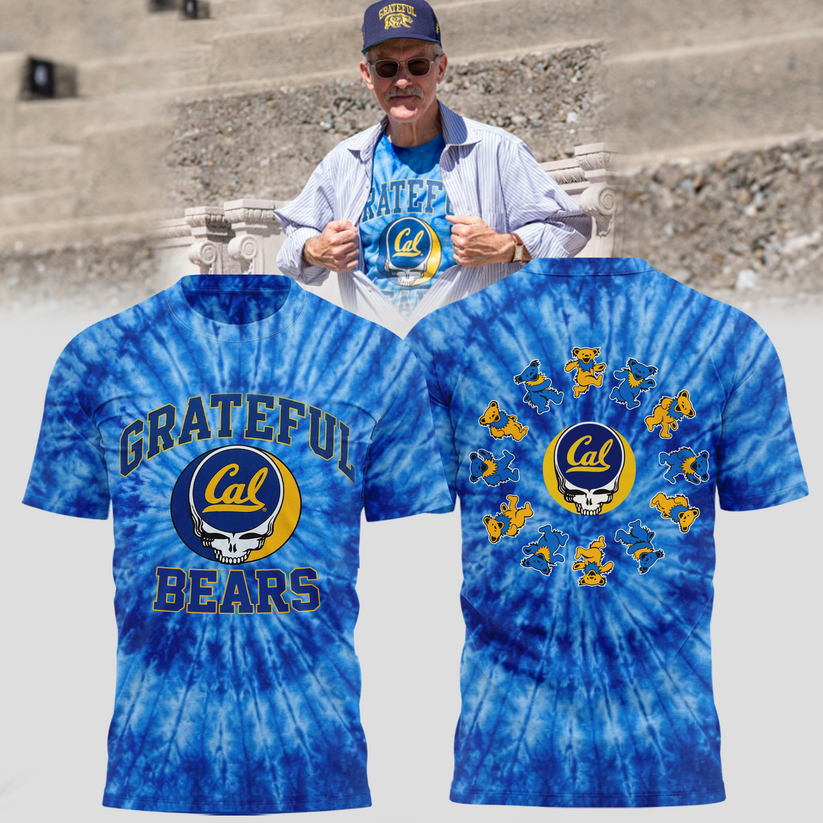Limited Edition Cal Football x Grateful Dead T-shirt