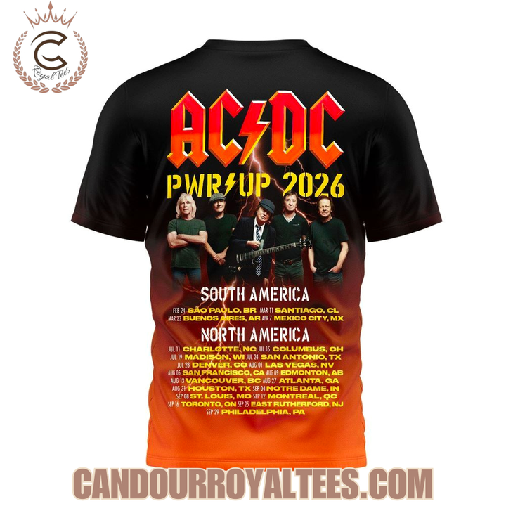 North America Power Up Tour T-Shirt