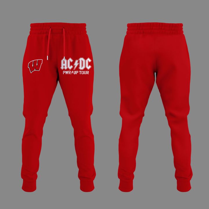 AC/DC x Wisconsin Badgers Football - Power Up Tour 2026 Jersey