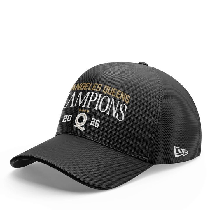 Los Angeles Queens 2026 WPBL Championship White Hoodie