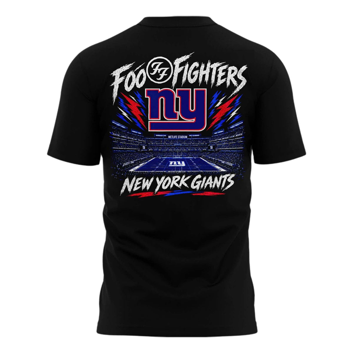 New York Giants x Foo Fighters T-Shirt