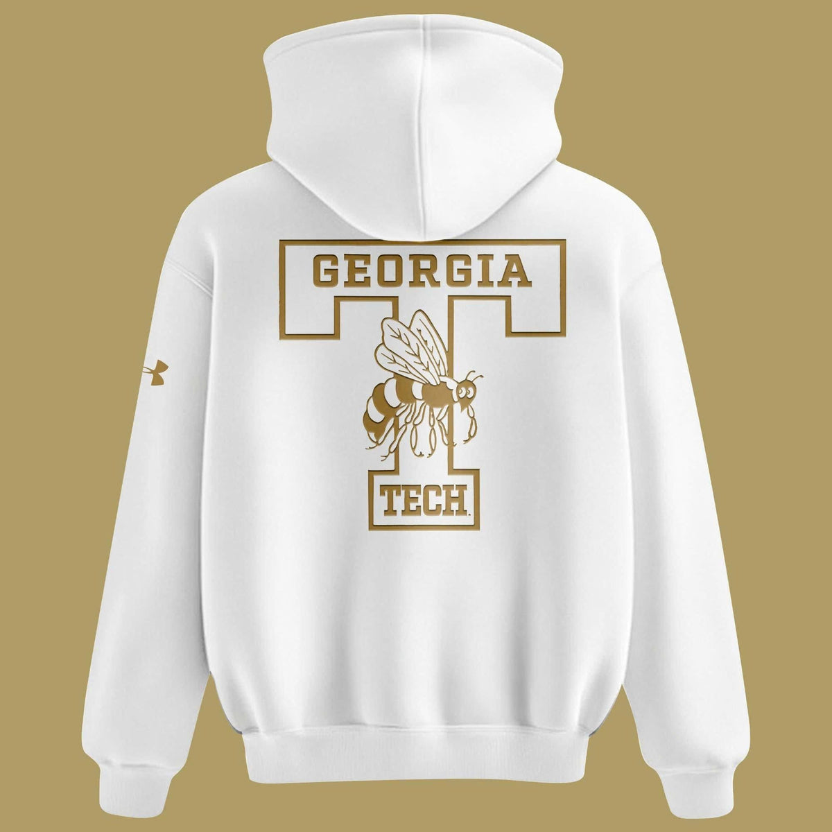 Unisex Yellow/White Georgia Tech Football 2026 Reck Day Special hoodie