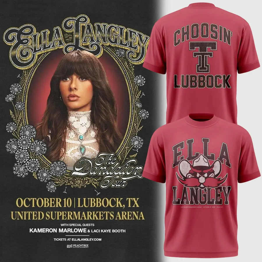 Ella Langley x Texas Tech Limited Edition Shirt