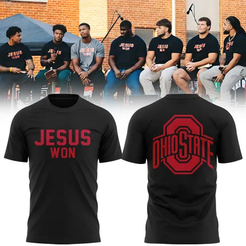 Ohio State Buckeyes JESUS WON 3rd Annual Fall Kickoff T-shirt 2026