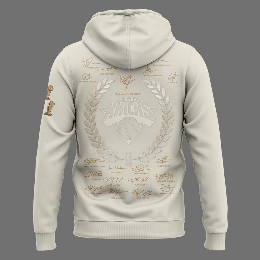 New York Knicks Champions night in the city zip Hoodie