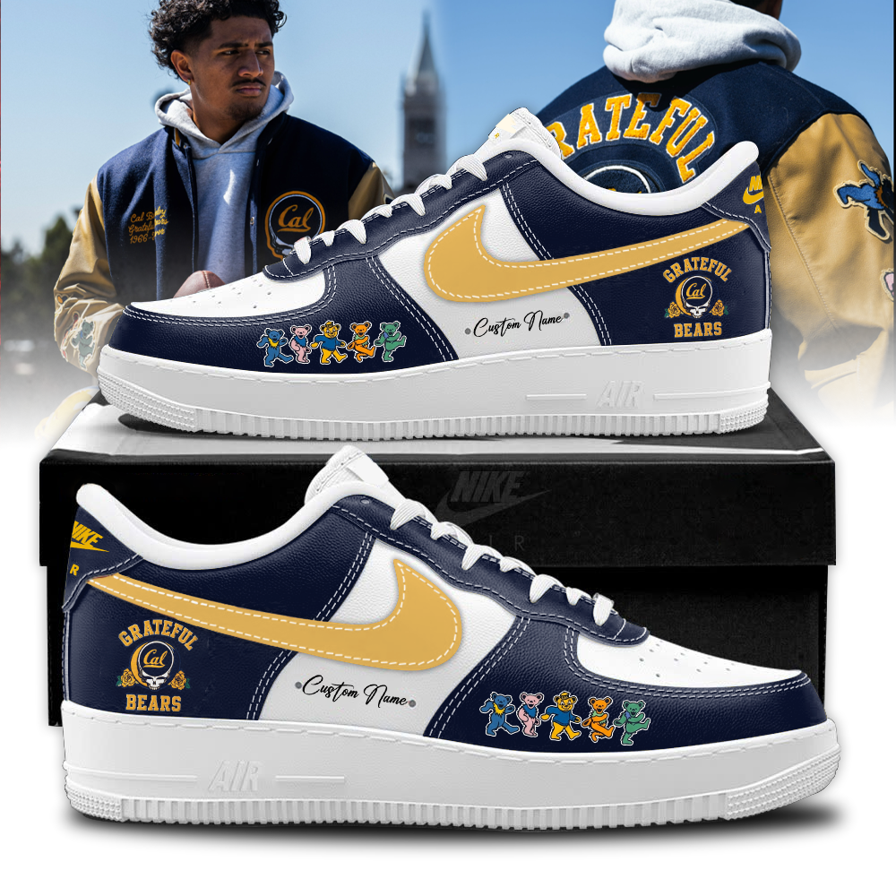California Golden Bears Grateful Dead Shoes