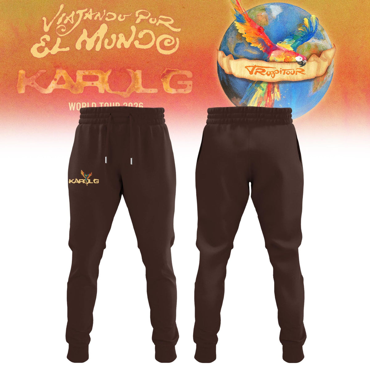 Karol G – Viajando Por El Mundo Tropitour 2026 Limited Edition Sweatshirt
