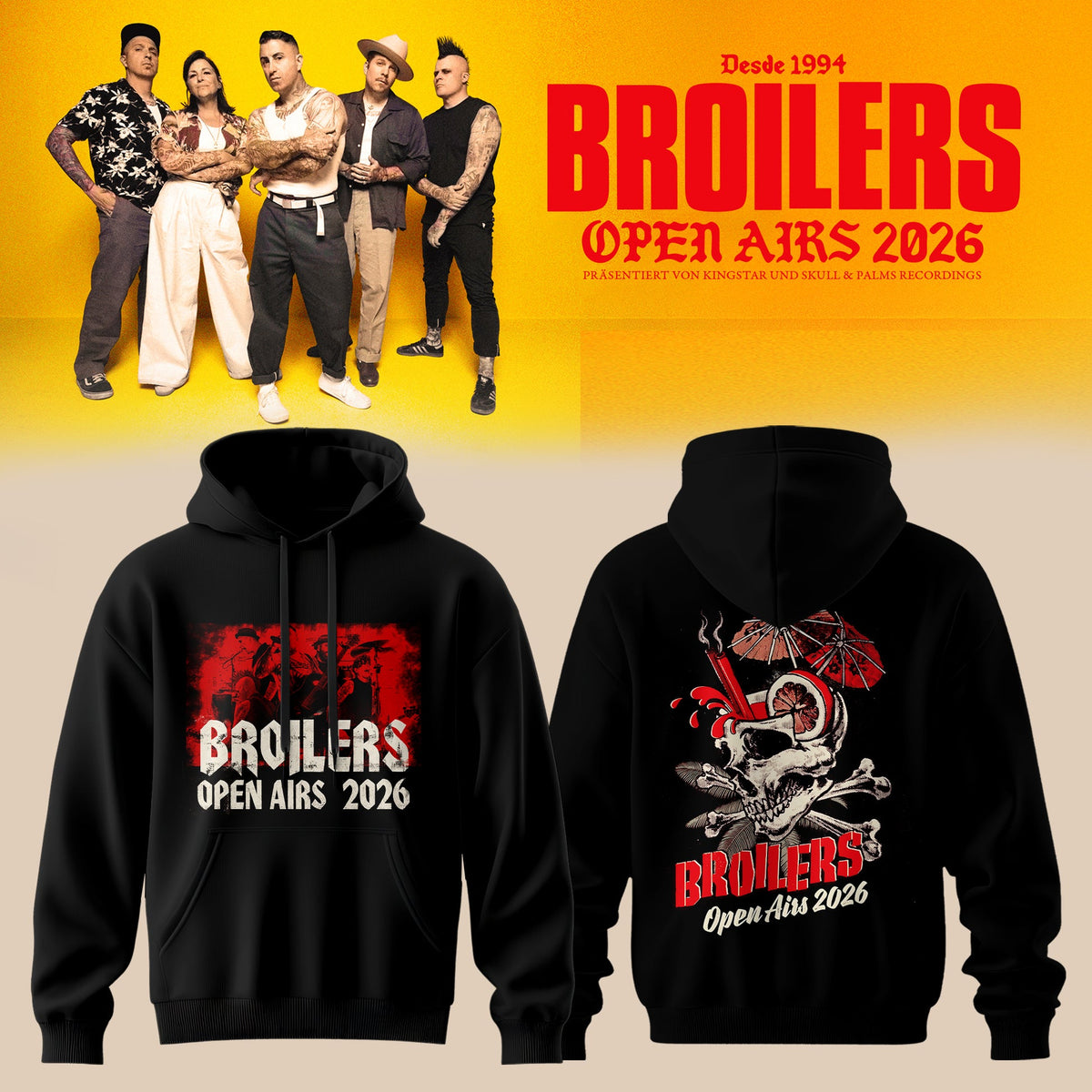 .Brlrs Open Airs 2026 3D All-Over Print Hoodie V3