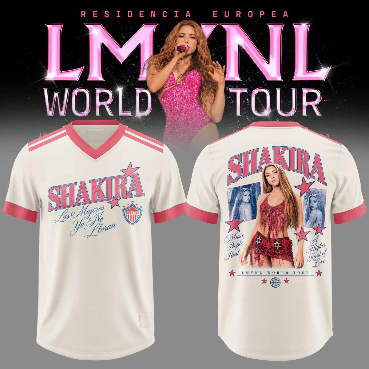_SHKR Residencia Europea World Tour Graphic Football Jersey 3D AOP V2
