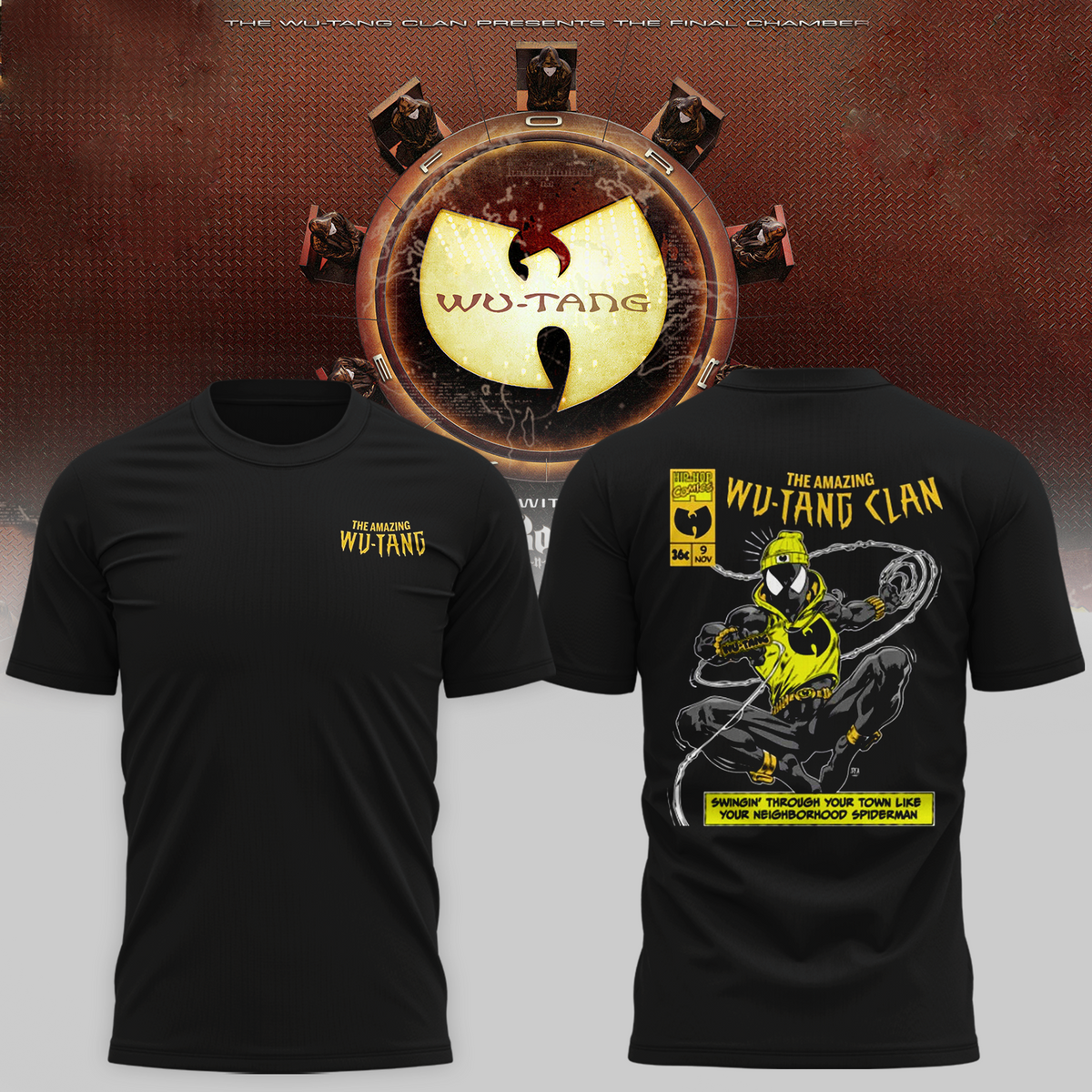 X Spider-Man Spider Wu Premium T-shirt