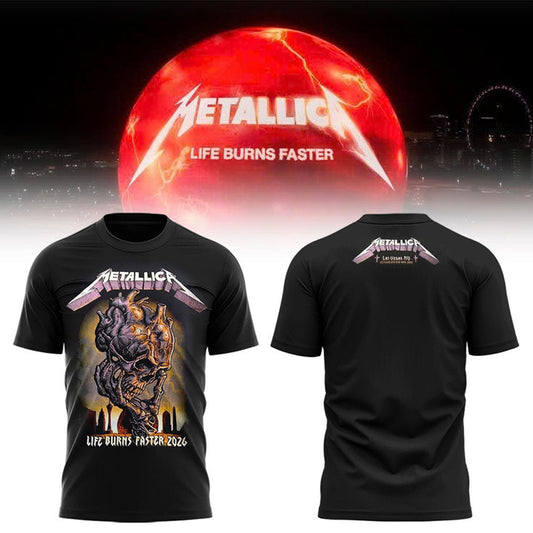 MET Life Burns Faster At Sphere Las Vegas T-Shirts