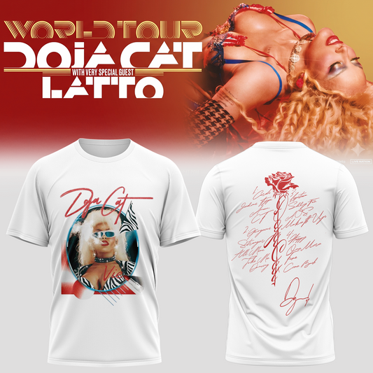 Doja Cat “Tour Ma Vie 2026” Limited Edition Signature – Tshirt