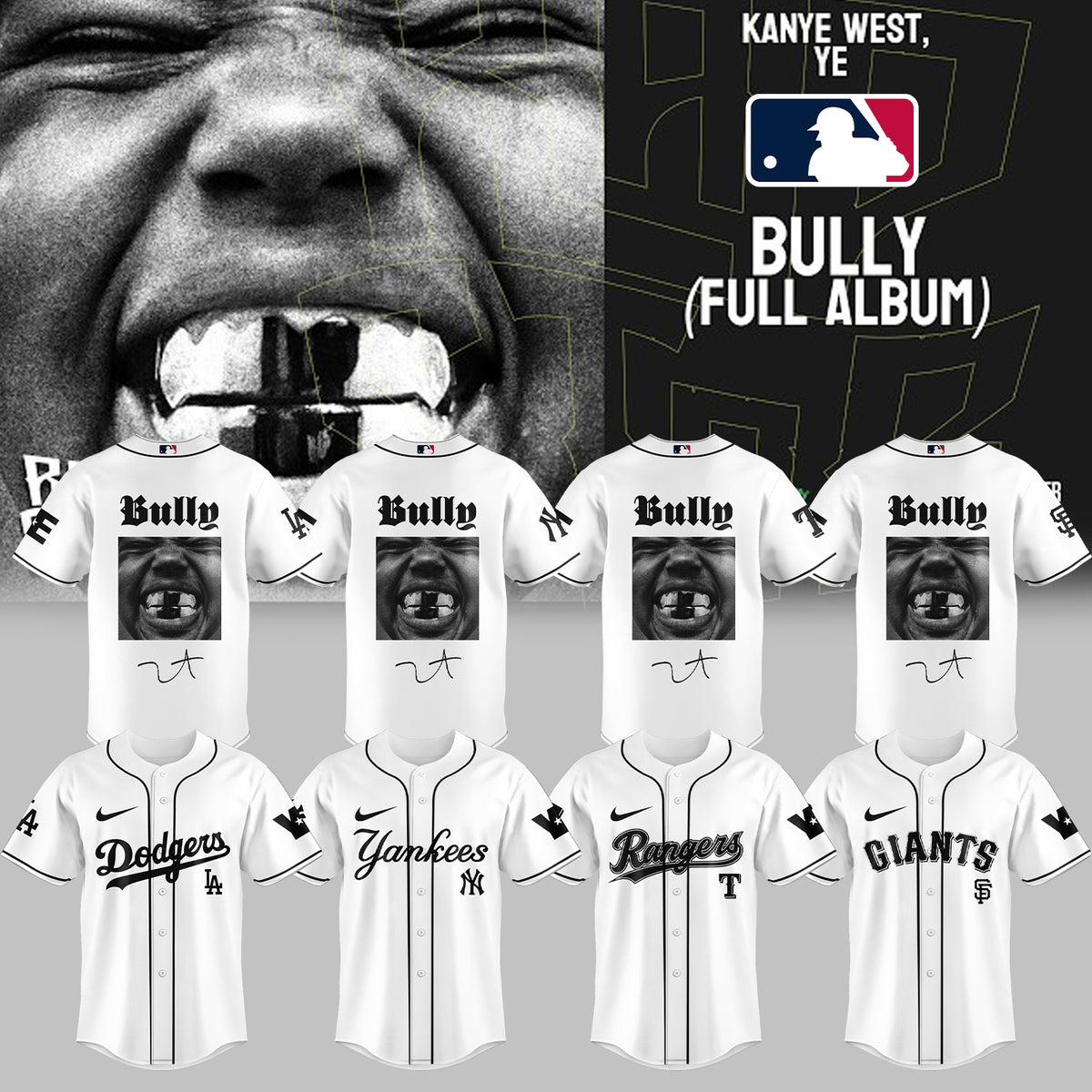 MLB ALL TEAMS x Ye 2026 tour Jersey