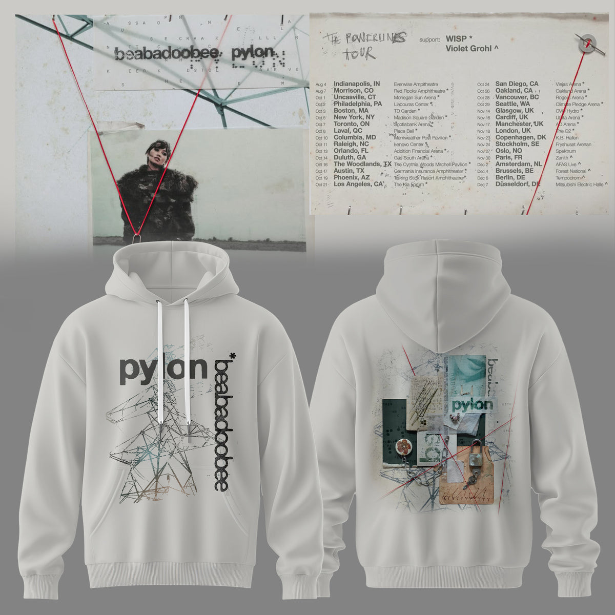 The Powerlines Tour 2026 Edition Hoodie