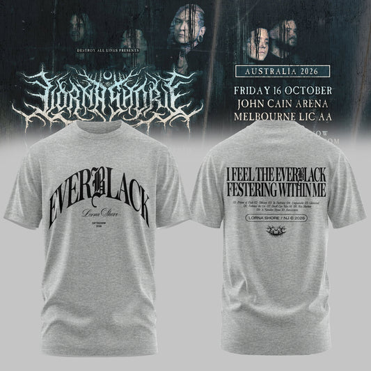 LORNA SHORE – AUSTRALIA & NEW ZEALAND TOUR 2026 Limited T-Shirt