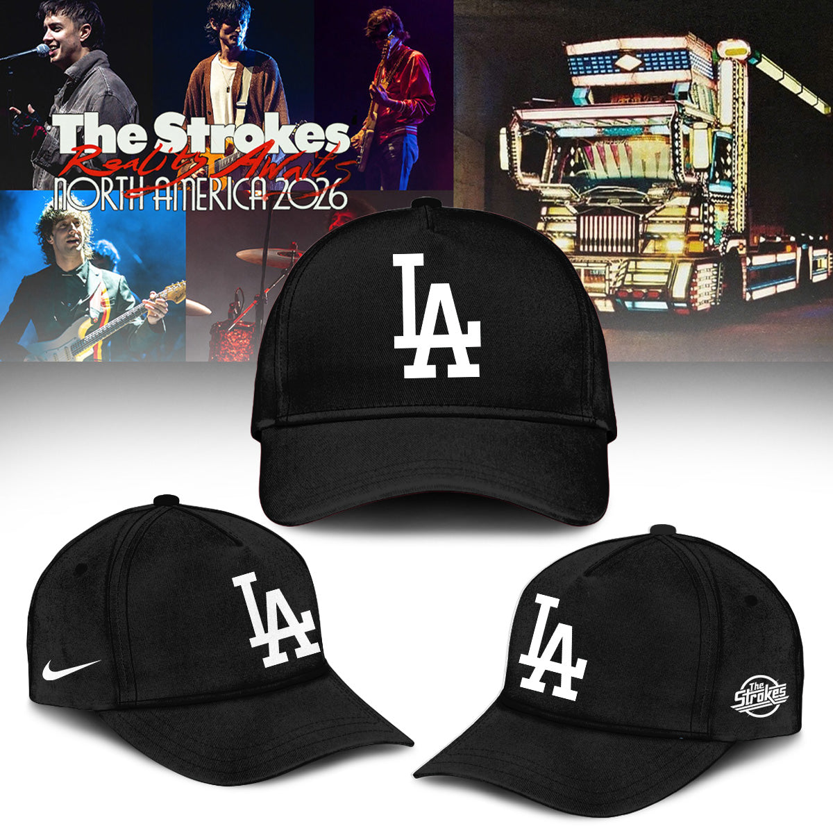 ,,MLB X The Strokes ”Reality Awaits North America 2026” Limited Edition Signature – Jersey 2 (Custom Name&Number)