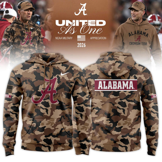 Bama 2026 Military Appreciation Limited Edition Hoodie