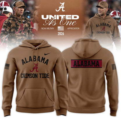 Bama 2026 Military Appreciation Limited Edition Hoodie