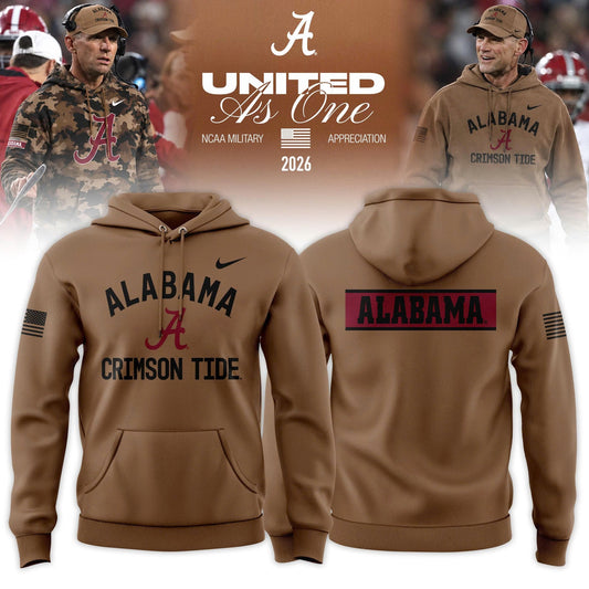 Bama 2026 Military Appreciation Limited Edition Hoodie
